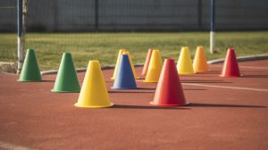 Bootcamp games with cones
